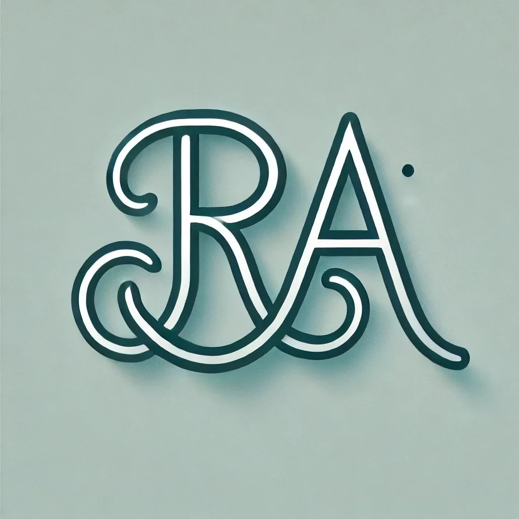 Rachel Strevey Alvarado monogram